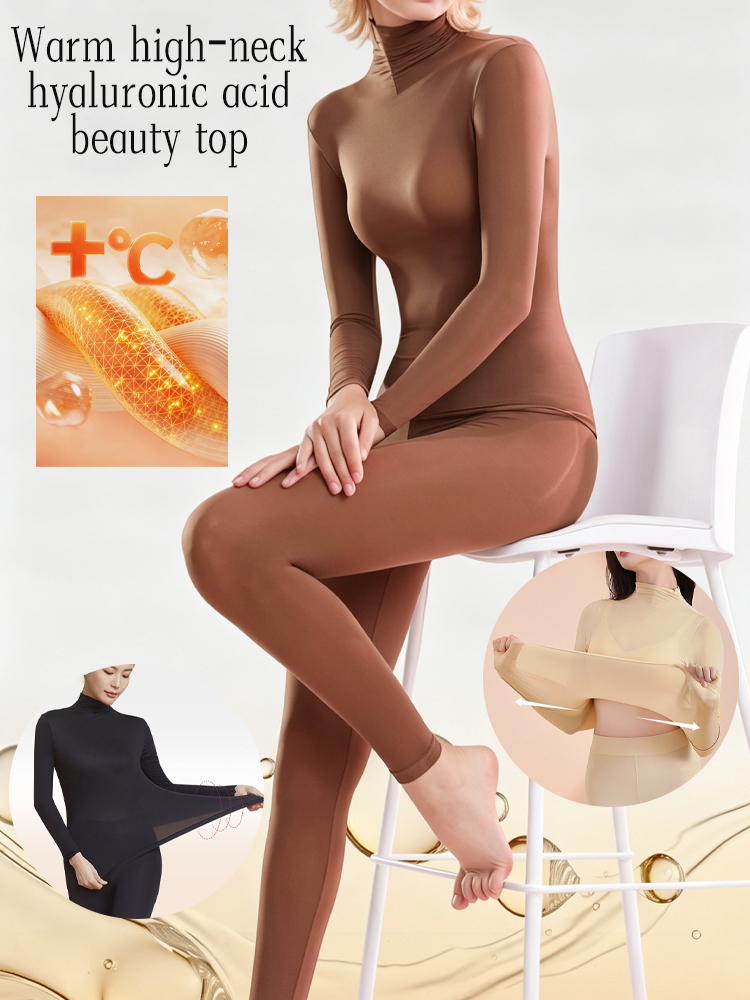 여성용 겨울 스택드 칼라 하이넥 뷰티 스킨 탑 하이 엘 - Thermal Long John 리뷰 및 가격